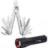 Мультитул LEATHERMAN REBAR 1205 + LED LENSER P7.2