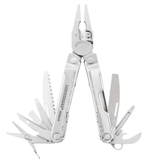 Мультитул LEATHERMAN REBAR KNIFELESS STAINLESS 832303
