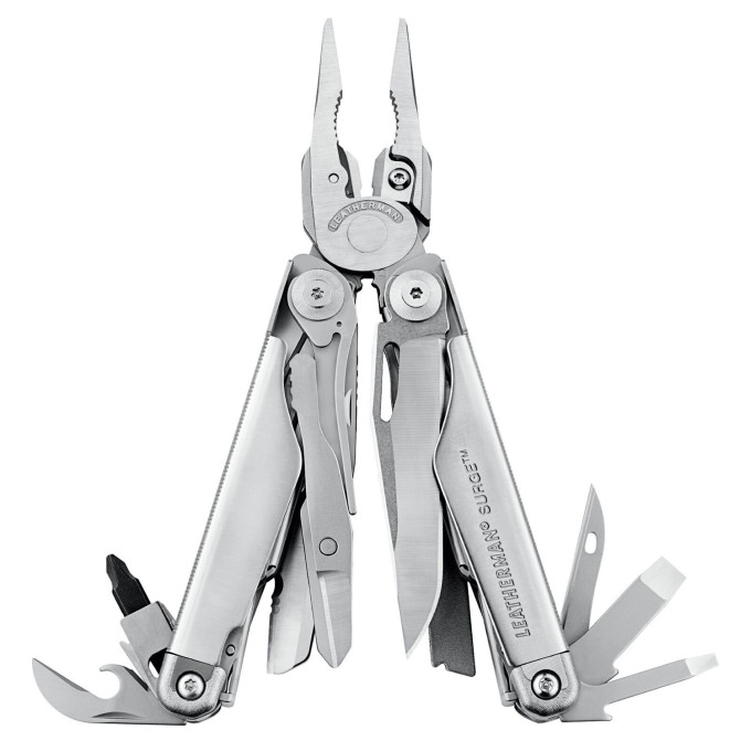Мультитул LEATHERMAN SURGE STAINLESS 830160