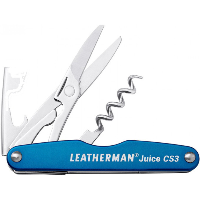 Мультитул LEATHERMAN JUICE CS3 COLUMBIA BLUE 832370